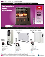 Radiateur Bain D'huile Angebote im Prospekt "DÉMARREZ L'ANNÉE AVEC DES OFFRES DERNIER CRI !" von Carrefour auf Seite 12