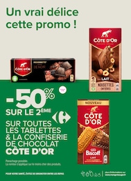 Prix et réduction Côte D'Or dans le prospectus Carrefour Proximité en cours Offre Côte D'Or dans le catalogue Carrefour Proximité du moment à la page 16