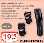 Haarschneider MC7230L im Angebot bei GLOBUS in Oberhausen Haarschneider MC7230L Angebote von Grundig bei GLOBUS Oberhausen für 19,99 €