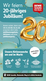 REWE Prospekt für Wetter mit 32 Seiten REWE Prospekt für Wetter: "Dein Markt", 32 Seiten, 10.11.2025 - 15.11.2025