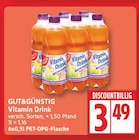 Vitamin Drink von GUT&GÜNSTIG im aktuellen EDEKA Prospekt