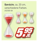 Aktuelles Sanduhr Angebot bei Möbel AS in Heilbronn ab 5,95 €