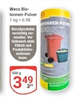Biotonnen-Pulver Angebote von Weco bei GLOBUS Hofheim für 3,49 €