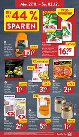 Ariel Waschpulver Angebote im Prospekt "Aktuelle Angebote" von ALDI Nord Ariel Waschpulver Angebote im Prospekt "Aktuelle Angebote" von ALDI Nord auf Seite 7