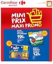 Lessive Angebote im Prospekt "MINI PRIX MAXI PROMO" von Carrefour Market auf Seite 1