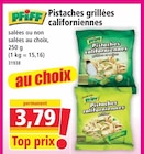 Promo Pistaches grillées californiennes à 3,79 € dans le catalogue Norma à Valentigney