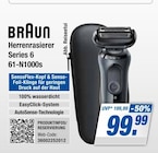expert Rheda-Wiedenbrück - Herrenrasierer Series 6 Angebot im Prospekt Herrenrasierer Series 6 bei expert im Rheda-Wiedenbrück Prospekt für 99,99 €