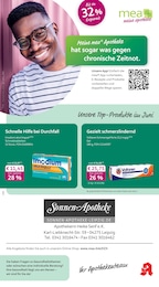 mea - meine apotheke Prospekt für Leipzig: "Unsere Juni-Angebote", 4 Seiten, 01.06.2026 - 30.06.2026