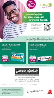 Aktueller mea - meine apotheke Prospekt (Leipzig, 4 Seiten zum blättern mea - meine apotheke Prospekt Unsere Juni-Angebote mit 4 Seiten