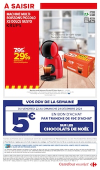 Prospectus Carrefour Market de la semaine "Carrefour Market" avec 2 pages, valide du 19/11/2024 au 01/12/2024 pour Audenge et alentours