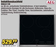 Induktionskochfeld IKB64411XB bei POCO in Aachen Induktionskochfeld IKB64411XB im Angebot bei POCO Aachen für 529,99 €
