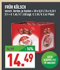 Kölsch im Angebot bei Marktkauf in Kerpen Kölsch Angebote von Früh bei Marktkauf Kerpen für 14,49 €