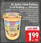 Aktuelles Sahne Pudding Angebot bei EDEKA in Duisburg ab 1,99 €