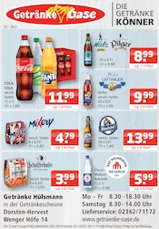 Getränke Oase Getränkemärkte Prospekt der aktuellen Woche mit 1 Seite, gültig von 23.02.2026 bis 28.02.2026, in Gladbeck und Umgebung Aktueller Getränke Oase Getränkemärkte Prospekt in Gladbeck und Umgebung, "Aktuelle Angebote" mit 1 Seite, 23.02.2026 - 28.02.2026