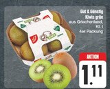 Kiwis grün Angebote von Gut & Günstig bei EDEKA Jena für 1,11 €