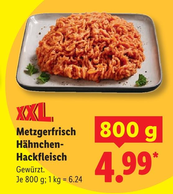 Metzgerfrisch Hähnchen-Hackfleisch