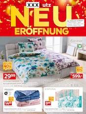 Aktueller XXXLutz Möbelhäuser Prospekt mit Schlafzimmer, "NEUERÖFFNUNG", Seite 1