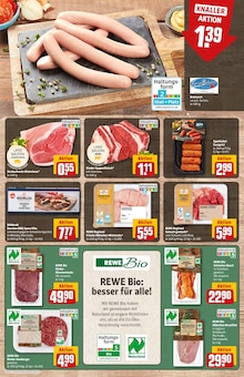 Hackfleisch im aktuellen REWE Prospekt (Fürth) Hackfleisch im REWE Prospekt "Dein Markt" mit 30 Seiten (Fürth)