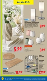 Lidl Blumenvase im Prospekt 