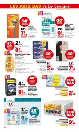 Prix et réduction L'Oréal dans le prospectus Super U en cours Offre L'Oréal dans le catalogue Super U du moment à la page 22
