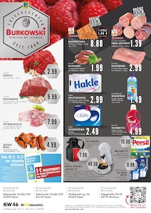 EDEKA Prospekt der Woche "Aktuelle Angebote" Seite 1, 10.11.2025 bis 15.11.2025 für Essen Aktueller EDEKA Prospekt "Aktuelle Angebote" Seite 1 von 8 Seiten für Essen