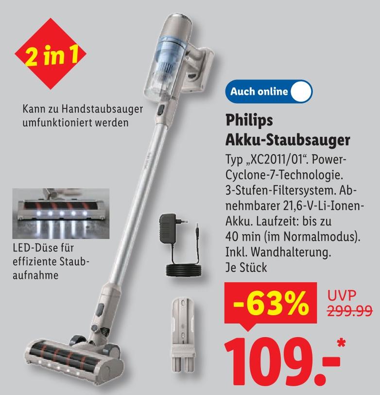 Akku-Staubsauger