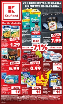 Prospekt der Woche "Hier bin ich richtig" Seite 1, 27.08.2026 bis 02.09.2026 für Berlin Aktueller Prospekt "Hier bin ich richtig" Seite 1 von 60 Seiten für Berlin