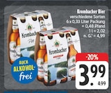 Pils im Angebot bei EDEKA in Erlangen Pils Angebote von Krombacher bei EDEKA Erlangen für 3,99 €