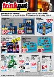 Aktueller Trinkgut Discounter Prospekt in Fahrenzhausen und Umgebung, "Aktuelle Angebote" mit 4 Seiten, 19.10.2026 - 24.10.2026