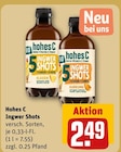 Ingwer Shots Klassik im Angebot bei REWE in Germering Ingwer Shots Klassik Angebote von hohes C bei REWE Germering für 2,49 €