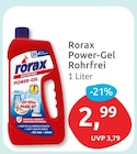 Power-Gel Rohrfrei von Rorax im aktuellen budni Prospekt