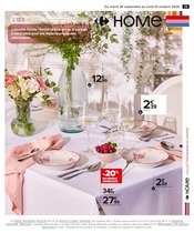 Vase Angebote im Prospekt "HOME : Des idées déco qui vous ressemblent !" von Carrefour auf Seite 13