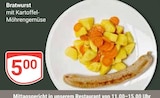 Aktuelles Bratwurst mit Kartoffel-Möhrengemüse Angebot bei GLOBUS in Braunschweig ab 5,00 €