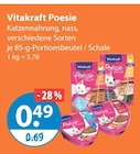Aktuelle Katzenfutter Angebote bei V-Markt in Augsburg Aktuelles Poesie Angebot bei V-Markt in Augsburg ab 0,49 €