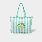 Sac cabas rectangulaire vert femme en promo chez La Halle Sac cabas rectangulaire vert femme dans le catalogue La Halle