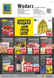 EDEKA Discounter Prospekt der aktuellen Woche mit 28 Seiten, gültig von 14.09.2026 bis 19.09.2026, in Haan und Umgebung Aktueller EDEKA Discounter Prospekt in Haan und Umgebung, "Aktuelle Angebote" mit 28 Seiten, 14.09.2026 - 19.09.2026