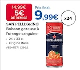 Promo Boisson gazeuse à l'orange sanguine à 9,99 € dans le catalogue Costco à Villebon-sur-Yvette