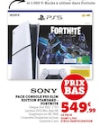 Pack Console PS5 Slim Edition Standard - Fortnite - SONY - Hyper U à Sotteville-lès-Rouen Pack Console PS5 Slim Edition Standard - Fortnite - SONY en promo chez Hyper U Sotteville-lès-Rouen à 549,99 €