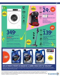 Offre Lave-Linge dans le catalogue E.Leclerc du moment à la page 37
