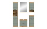 Badmöbel-Set SCHLOONSEE 5 teilig bestehend aus: Hochschrank WBU Spiegel Unterschrank Hängeschrank Schloonsee im aktuellen Höffner Prospekt für 549,00 €