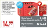 Kölsch, Kölsch Alkoholfrei, Kölner Radler, Kölner Radler 0,0% oder Dröppche Angebote von Reissdorf bei Marktkauf Erftstadt für 12,61 €