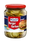 Burger Gurken von McEnnedy für 1,49 € bei Lidl im Angebot Burger Gurken von McEnnedy im aktuellen Lidl Prospekt
