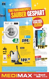 Waschmaschine Angebot im aktuellen MEDIMAX Prospekt auf Seite 1