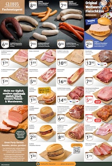 Fleisch im GLOBUS Prospekt "Aktuelle Angebote" mit 29 Seiten (Krefeld)