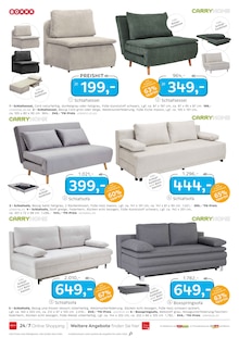 Sofa im XXXLutz Möbelhäuser Prospekt "junges wohnen" mit 20 Seiten (Nürnberg)
