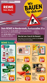Aktueller REWE Prospekt für Norderstedt und Ungebung, Seiten zum blättern REWE Prospekt Dein Markt mit Seiten in Norderstedt und Umgebung