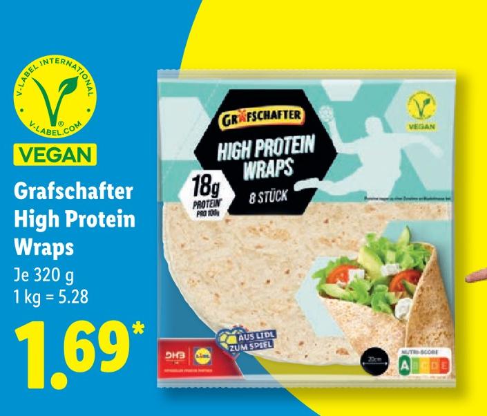 High Protein Wraps