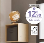 Mr.Bricolage Condé-sur-Sarthe - Promo Cube simple Promo Cube simple à 12,90 € dans le catalogue Mr.Bricolage à Condé-sur-Sarthe