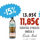 Cocktail d’Huiles Oméga 3 - Émile Noël dans le catalogue Naturalia