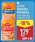 Hähnchen-Mortadella von Gutfried für 1,29 € bei ALDI Nord im Angebot Hähnchen-Mortadella von Gutfried im aktuellen ALDI Nord Prospekt